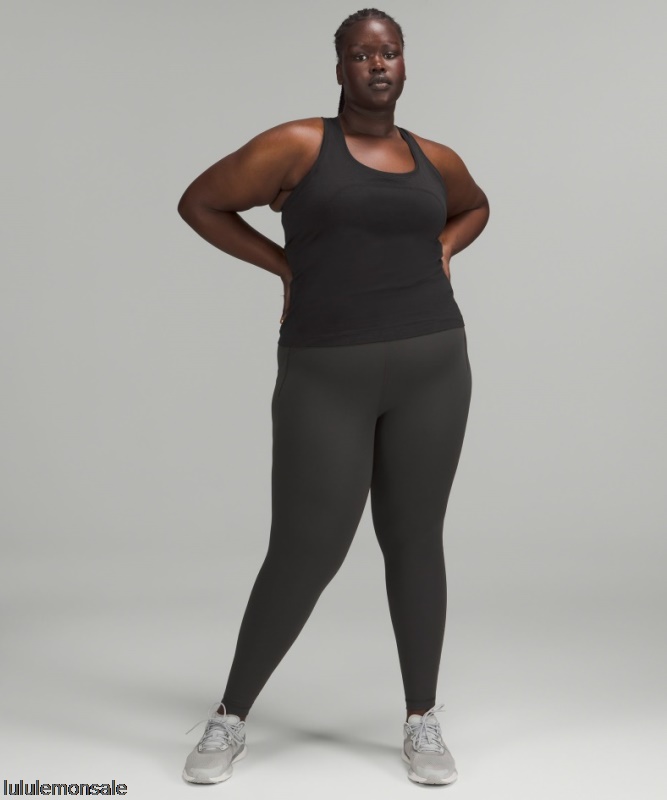 Lululemon Damen DELULU521 | Black Swiftly Tech Racerback Tank Top 20 Rennlänge